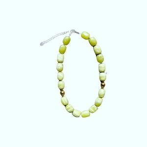Yellow Jade Necklace